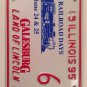 RAILROAD DAYS GALESBURG TRAIN license plate Locomotive Railway Rail Track Loco