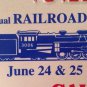 RAILROAD DAYS GALESBURG TRAIN license plate Locomotive Railway Rail Track Loco