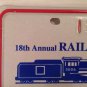 RAILROAD DAYS GALESBURG TRAIN license plate Locomotive Railway Rail Track Loco