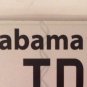 Alabama Educator vanity LITTLE TREE license plate Forrest National Park Wood Tre
