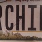 Vanity ORCHIDS license plate National Park Mountain Wild Flower Bouquet Forest