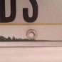 Vanity ORCHIDS license plate National Park Mountain Wild Flower Bouquet Forest