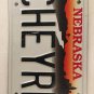 Nebraska vanity CHEYRL CHERYL SHERYL license plate CHERRYL Sherryl