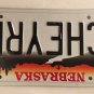 Nebraska vanity CHEYRL CHERYL SHERYL license plate CHERRYL Sherryl