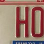 IL vanity 92 HOWY HOWIE HOWARD license plate 1992 Howe Howen Hewie Chicago