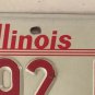 IL vanity 92 HOWY HOWIE HOWARD license plate 1992 Howe Howen Hewie Chicago
