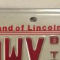 IL vanity 92 HOWY HOWIE HOWARD license plate 1992 Howe Howen Hewie Chicago