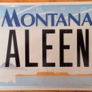Vanity 4 ALEENA ALENA license plate Allena Aline Lena Lina Leena Adelina Alyna