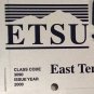 ETSU EASTERN TENNESSEE STATE UNIVERSITY license plate Buccaneers Bucky Johnson