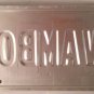 Carolina vanity VAMBO license plate Marble Eye Alex Harvey Rock Band Music Rambo