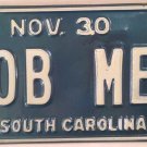 Vanity ROB MEL license plate Bob Robert Melissa Melanie Melinda Melody Bobbie