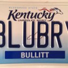 Vanity BLUEBERRY license plate Fruit Healthy Food Plants Sweet Pie Berry Fruits