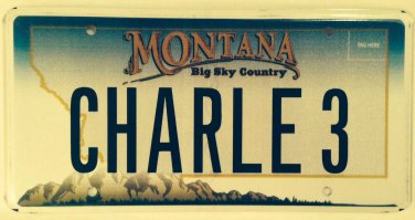MT vanity CHARLES license plate CHARLIE Chuck Chip Charlton Chad Chaz Charley