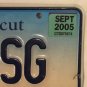 Connecticut vanity JULES G license plate Julian Julius Julia Julio Jule Julie CT