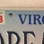 VA vanity DREAM BALL license plate Baseball MLB basketball NBA Soccer volleyball