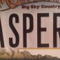 Vanity CASPER license plate Friendly Ghost Cartoon Fear Goblin Haunt Comic Book