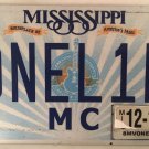 MOTORCYCLE vanity ONE LIFE license plate Free Danger Risk Biker Harley Fun Ride