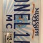 MOTORCYCLE vanity ONE LIFE license plate Free Danger Risk Biker Harley Fun Ride