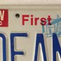 Vanity DEANA 1965 license plate Dinah Dina Dena Diana Deena Diannah Deanna Dean