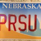 Vanity I PERSUE YOU license plate Love Lover Romance seduce sports Car
