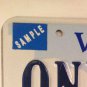 Vanity ONE FOOT license plate Song Fun Amputee Measure in Front Of  Other Grave
