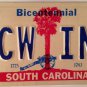 Vanity CW ING C WING license plate Star Wars Plane Pilot Space Wings Airlines