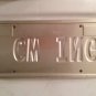 Vanity CW ING C WING license plate Star Wars Plane Pilot Space Wings Airlines