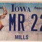 Set Of 3 WILDLIFE DEER license plate Wild Animal GAME Hunting Hunter Sportsman