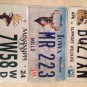 Set Of 3 WILDLIFE DEER license plate Wild Animal GAME Hunting Hunter Sportsman