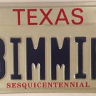 Vanity BMW BIMMER license plate German Auto Bayerische Motoren Werke car Beamer