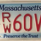 WILDLIFE WHALE license plate RW VU Wild Animal fish Cetacea Marine Mammal Ocean