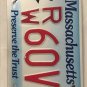 WILDLIFE WHALE license plate RW VU Wild Animal fish Cetacea Marine Mammal Ocean