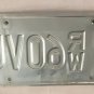 WILDLIFE WHALE license plate RW VU Wild Animal fish Cetacea Marine Mammal Ocean