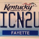 Vanity I SEE INTO YOU license plate Fortune Teller Predict Future God Psychic