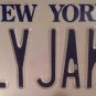 New York vanity ALY JAKE license plate Jacob Jack Jay Jackie Alyssa Allison Alli