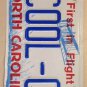 Carolina vanity COOL O License Plate relax fresh cold Fridge Air Conditioner Ice