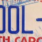 Carolina vanity COOL O License Plate relax fresh cold Fridge Air Conditioner Ice