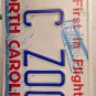 NC vanity C ZOOM license plate Speed Sport car Photography Photo Camera Picture