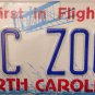 NC vanity C ZOOM license plate Speed Sport car Photography Photo Camera Picture