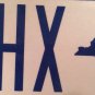 New York HISTORICAL Empire license plate HX Classic Muscle Car Antique Auto