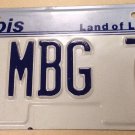 IL vanity OUR MBG Mercedes Benz G class 1978 license plate Daimler W460 W461 SUV
