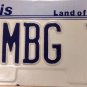IL vanity OUR MBG Mercedes Benz G class 1978 license plate Daimler W460 W461 SUV