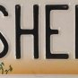 Vanity MISS SHELL CHEL MICHELLE license plate Beach Shelley Shelly Michele Micki