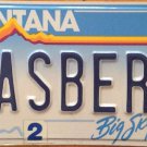 Montana vanity RASPBERRY license plate Fruit Farmer Farm Berry Food Sweet Cake