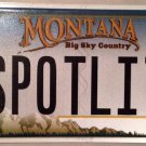MT vanity SPOTLIGHT license plate Stardom Celebrity Star TV Media Famous Actress