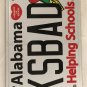 AL TEACHER SCHOOL vanity SUCKS BAD license plate Educator Professor Schoolmaster