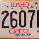 BOISE STATE CAPITOL PRESERVATION license plate Restoration Historic Places