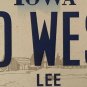 Vanity GO WEST license plate Rich Cowboy Ranch Horse Marx Disco Retire Park Dead