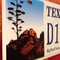 TX BIG BEND NATIONAL PARK license plate Santa Elena Canyon Chisos Mountain Trail