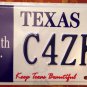 DON'T MESS with Texas KEEP TX BEAUTIFUL license plate environment Wildlife Park